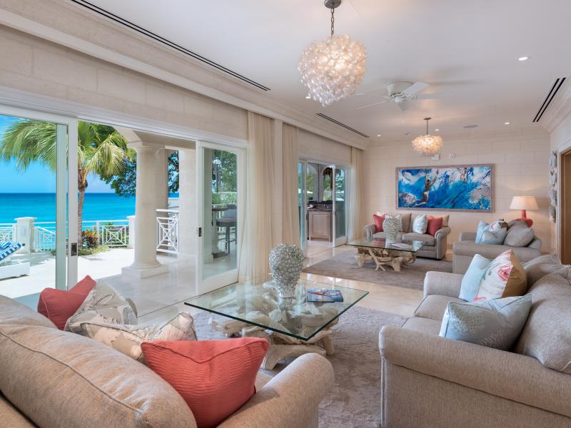 Blue Lagoon - Beachfront , Beachfront villas Barbados , St James , The Garden, Barbados , West Coast Barbados 