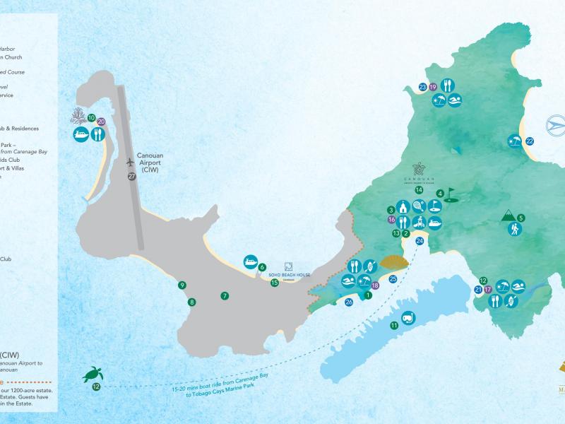 Little Blue Ocean Villa , Canouan Island, St. Vincent and the Grenadines 